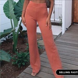 White Fox Festival Terracotta Pants
